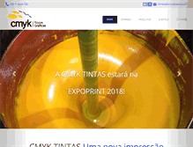 Tablet Screenshot of cmyktintas.com.br